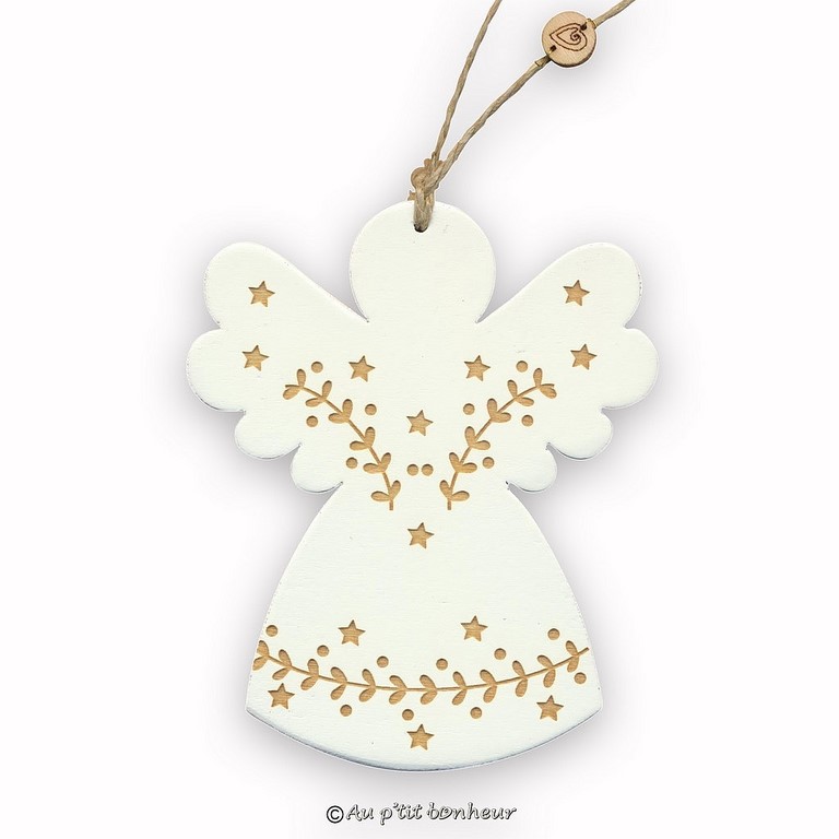 ange bois blanc déco noel ange bois blanc