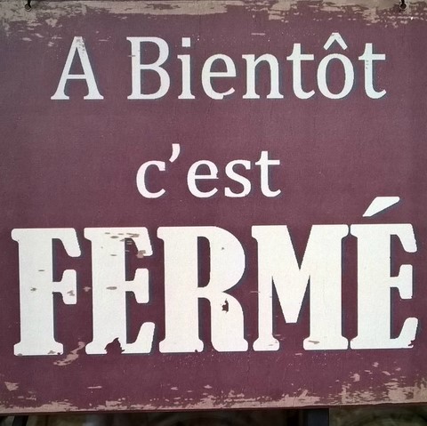 fermé au p'tit bonheur