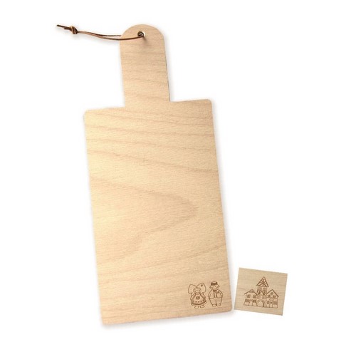 sujet bonnet bois sapin de Noël au p'tit bonheur alsace